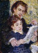 Pierre-Auguste Renoir In the Studio Spain oil painting artist